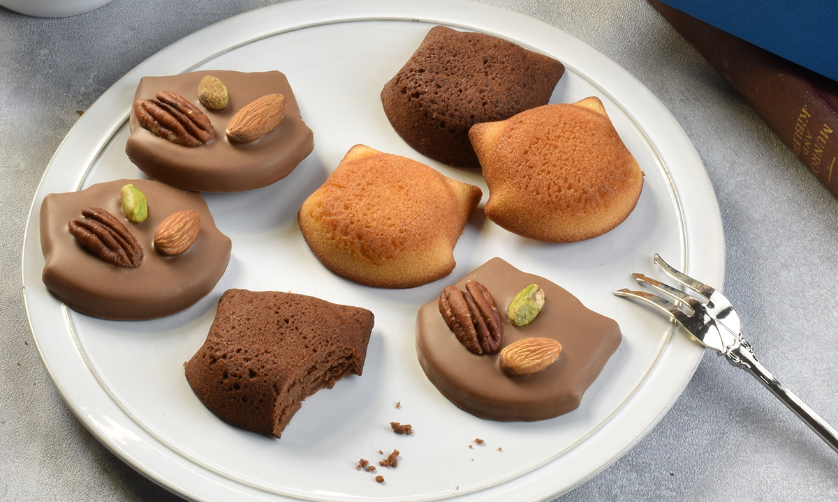 猫モチーフのお菓子画像