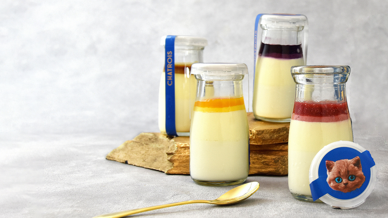 猫モチーフがかわいいプリン＆ケーキ シャトロワ