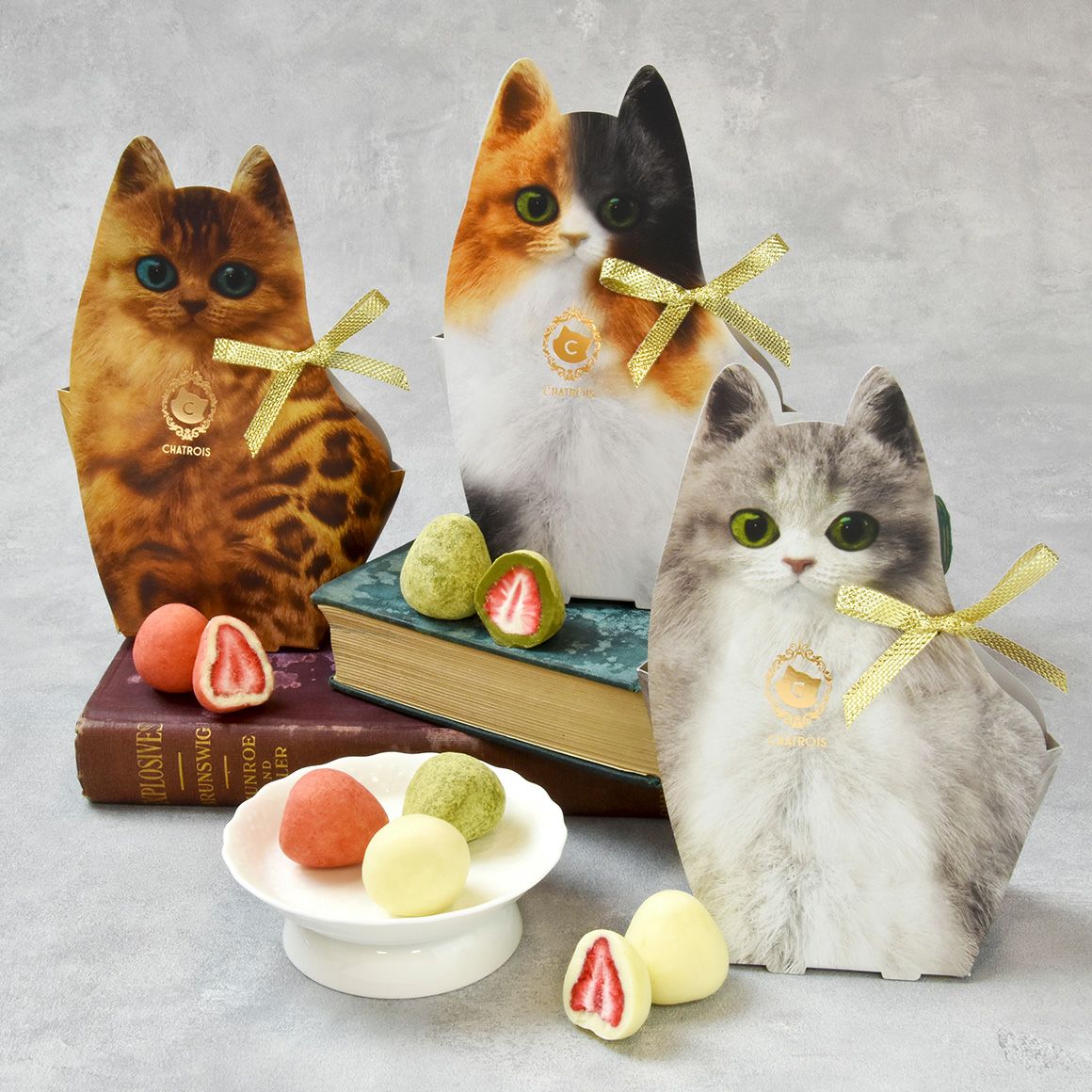 キトン・苺の牛乳ショコラ