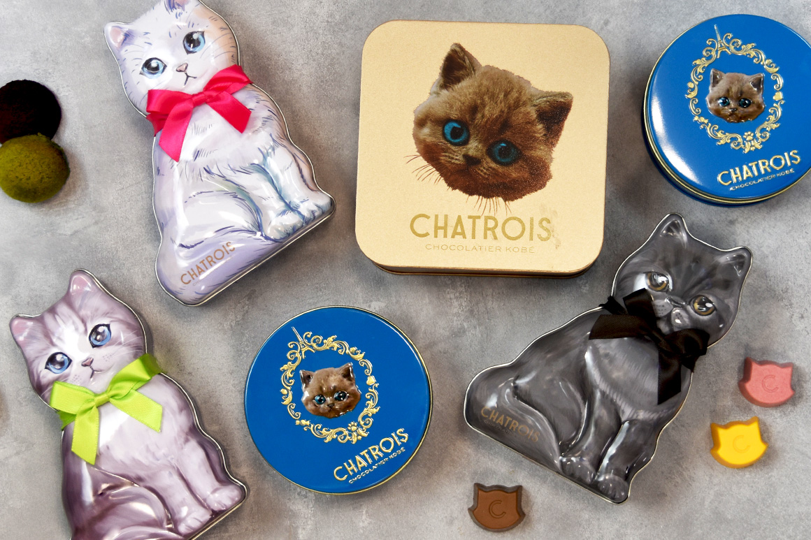 猫　缶　デザイン缶