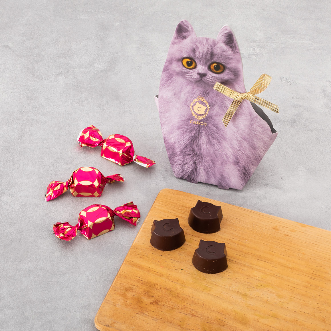 ❁専用です❁【Xmas】お菓子の家☘ネコちゃんふんわりチャーム