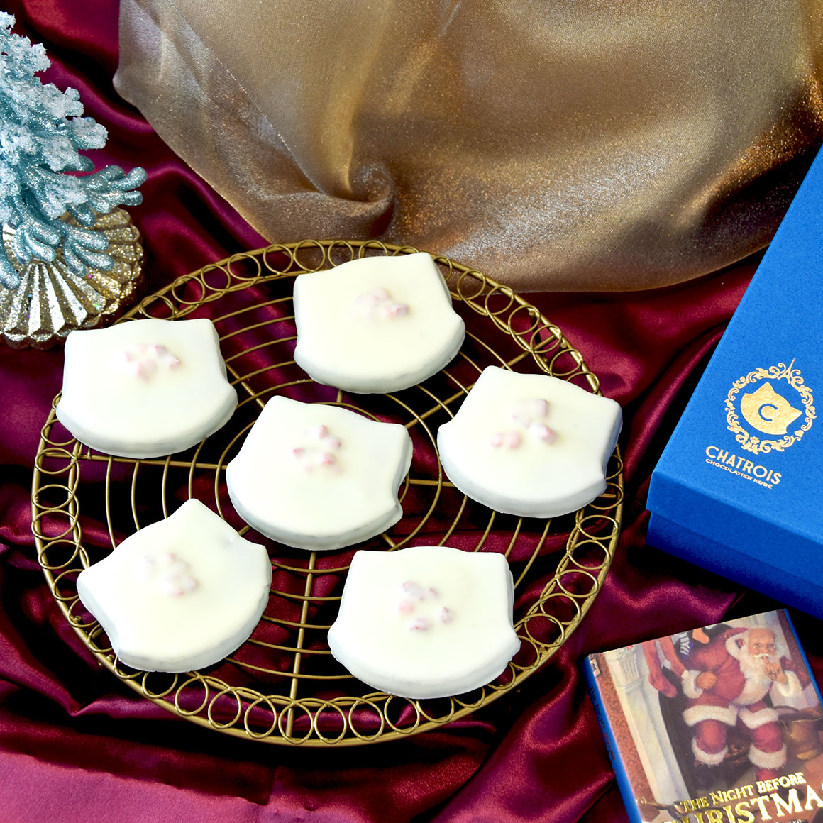 苺の牛乳ショコラサブレ