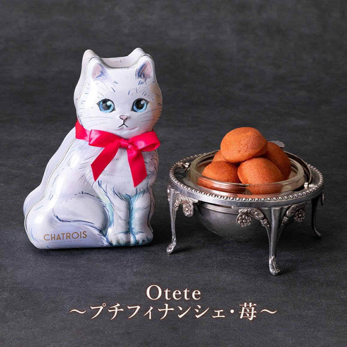 猫好き必見！可愛い猫缶に入ったフィナンシェ|Otete～プチフィナンシェ～ |こねこの洋菓子店CHATROIS