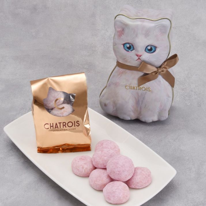 猫型チョコがかわいいナッツ入りの贅沢スイーツ｜キャラメル